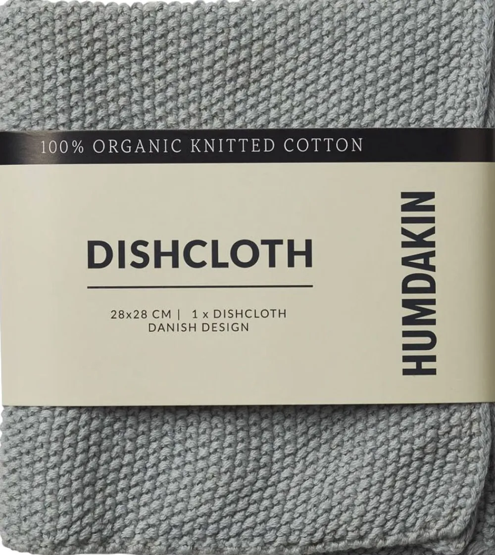 Humdakin Knitted dishcloth Stone