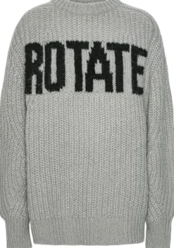 KNITTED LOGO SWEATER>ROTATE Birger Christensen