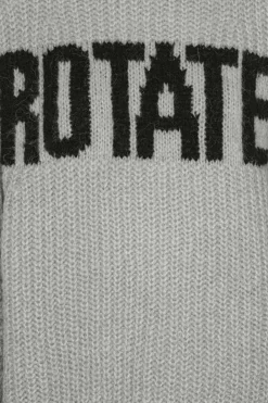 KNITTED LOGO SWEATER><noscript><img width=