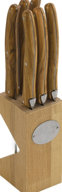 Knive oliventræ, 6stk Laguiole>Jean Dubost Sale