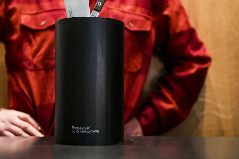 Knivholder sort>Endeavour Outlet