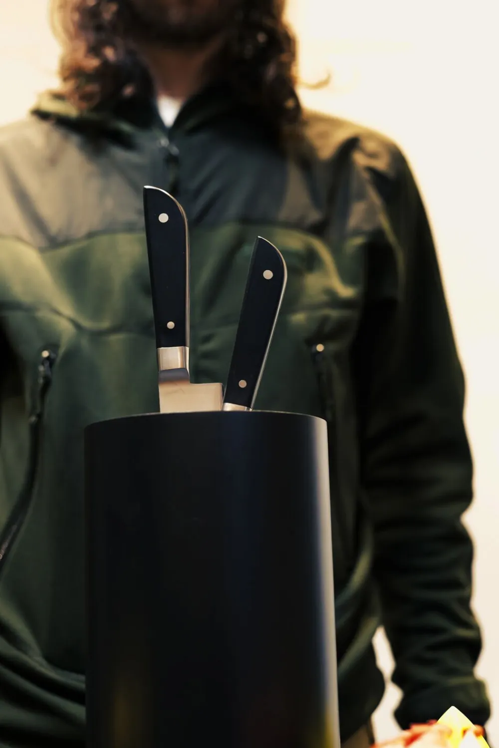 Knivholder sort>Endeavour Outlet