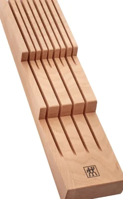Zwilling Knivopbevaring 8 knive , Bøg Clearance