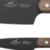 Lion Sabatier Knivsæt Phenix Walnut 2 dele Sort/valnøddetræ Outlet