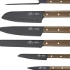 Knivsæt Phenix Walnut 6 dele Sort/valnøddetræ>Lion Sabatier Online