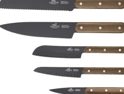 Knivsæt Phenix Walnut 5 dele Sort/valnøddetræ>Lion Sabatier Clearance