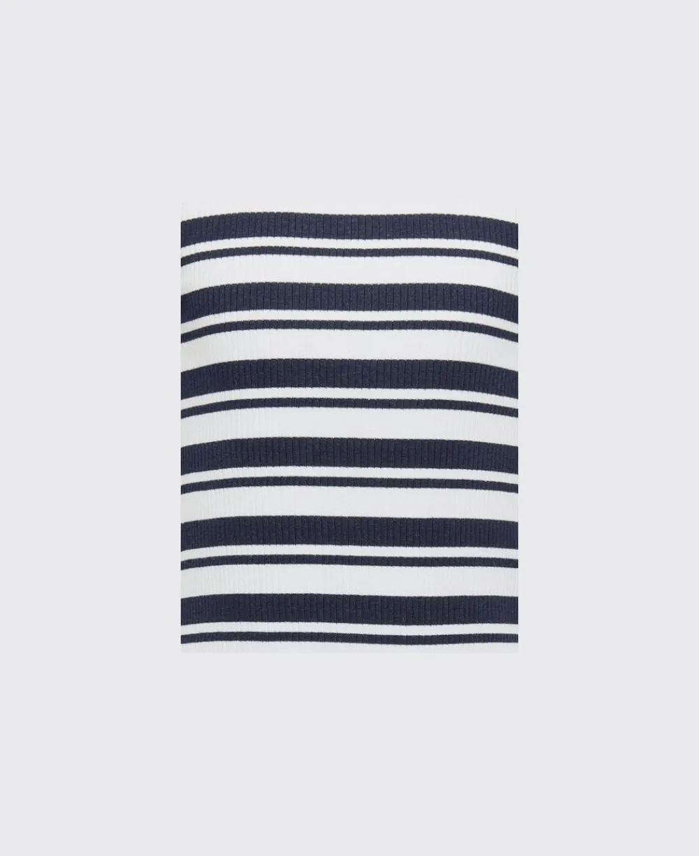 KOGBELFAST LIFE STRIPE SL MIDI DRES>ONLY