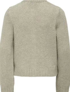 KOGCODY L/S O-NECK BOW CARDIGAN KNT>ONLY