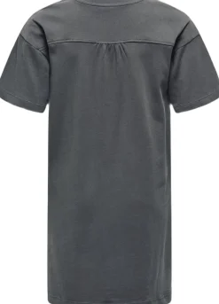 ONLY KOGJILLI LIFE S/S SLIT DRESS JRS Blackened pearl Online