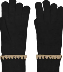 ONLY KOGLEA LIFE EMBROIDERY GLOVES CP AC Sort Outlet