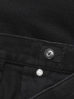 ONLY KOGSIRI FRONT SLIT SKIRT WB DNM GU Washed black