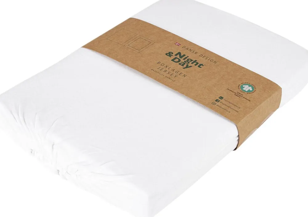 Økologisk boxlagen, jersey - GOTS,>Night & Day Outlet