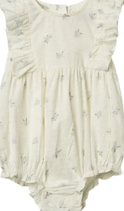 Wheat Kort Sommerdragt Emmaline Blue flowers