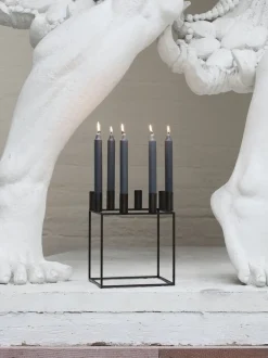 Audo Copenhagen Kubus 8, Candle Holder, Black