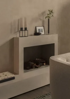 Audo Copenhagen Kubus 4, Candle Holder, Black Outlet