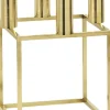 Audo Copenhagen Kubus 4, Candle Holder, Gold-plated