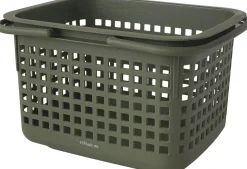 Hachiman Kurv oliveingrøn medium 42x35x25cm Online