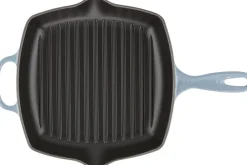 Le Creuset Kvadratisk Grillpande 26 cm Chambray Discount