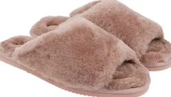KVINA - OPEN SHEARLING SLIPPER><noscript><img width=