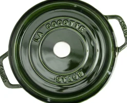 Staub La Cocotte 24 cm grøn Hot