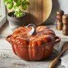 Staub La Cocotte Cocotte 24 cm / 3,25 l, Græskar, Kanel, Støbejern