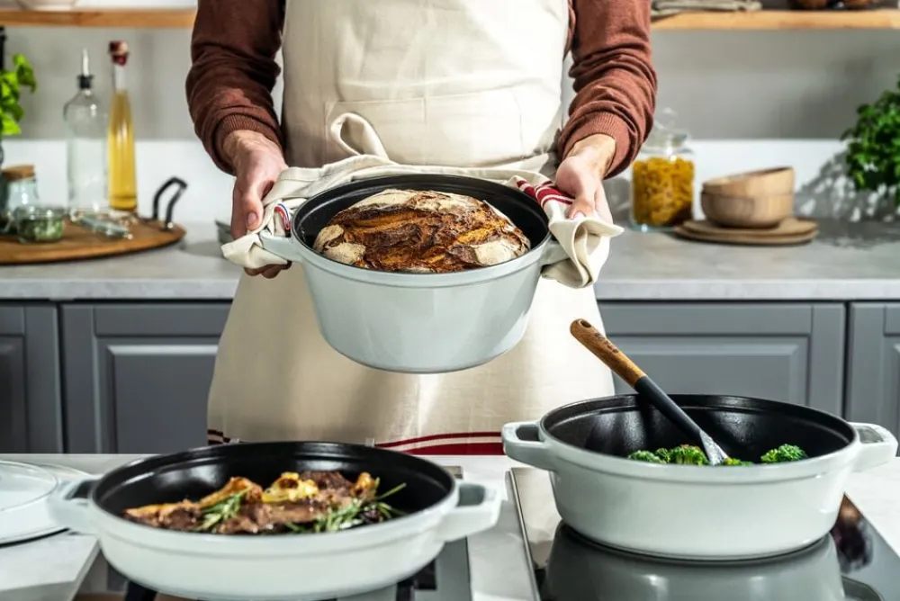 Staub La Cocotte Grydesæt 3-dele, Støbejern Sale