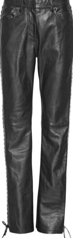 LACED LEATHER PANTS>ROTATE Birger Christensen Clearance