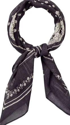 Becksöndergaard Lacia Cotta Scarf Forged iron gray Sale