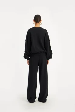 Dame ROTATE Birger Christensen LACING CREWNECK