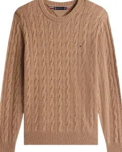 Tommy Hilfiger LAMBSWOOL BLEND CABLE CREW