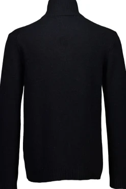 Lindbergh Lambswool half zip knit