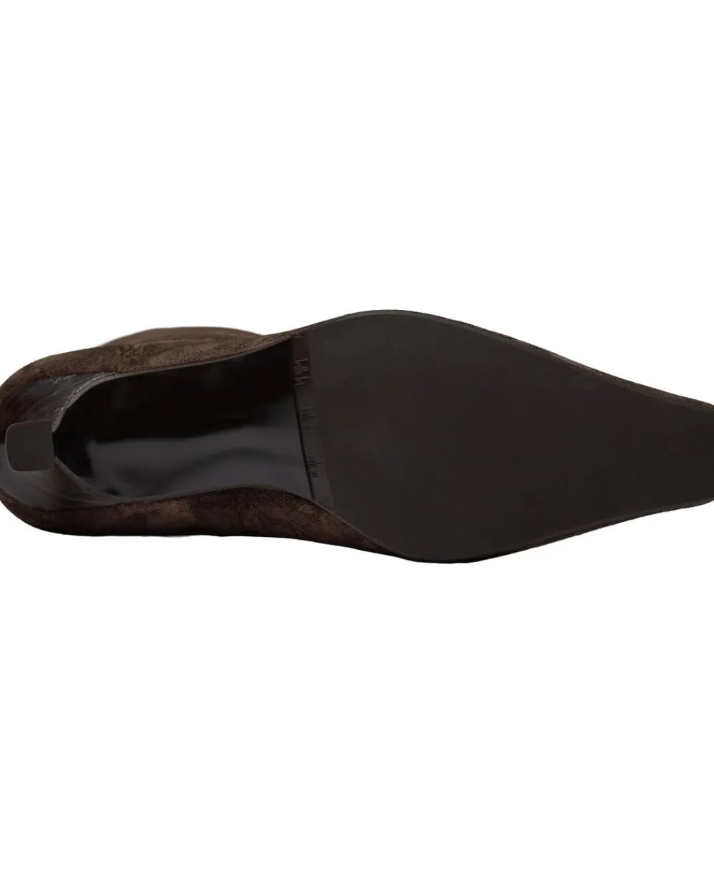 Billi Bi Lang støvle - A9371 T.moro babysilk dark suede 556 Sale