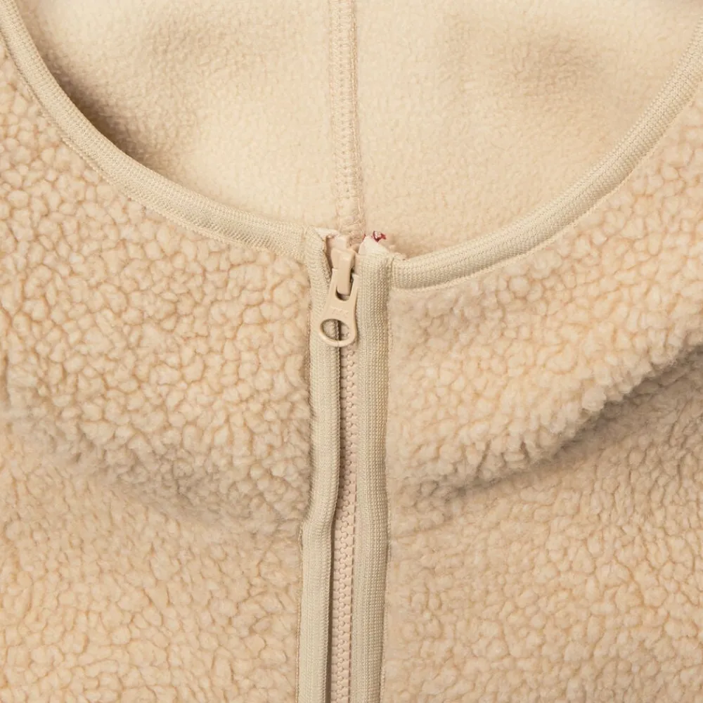 Dame H2O Langli Pile fleecejakke m. hætte