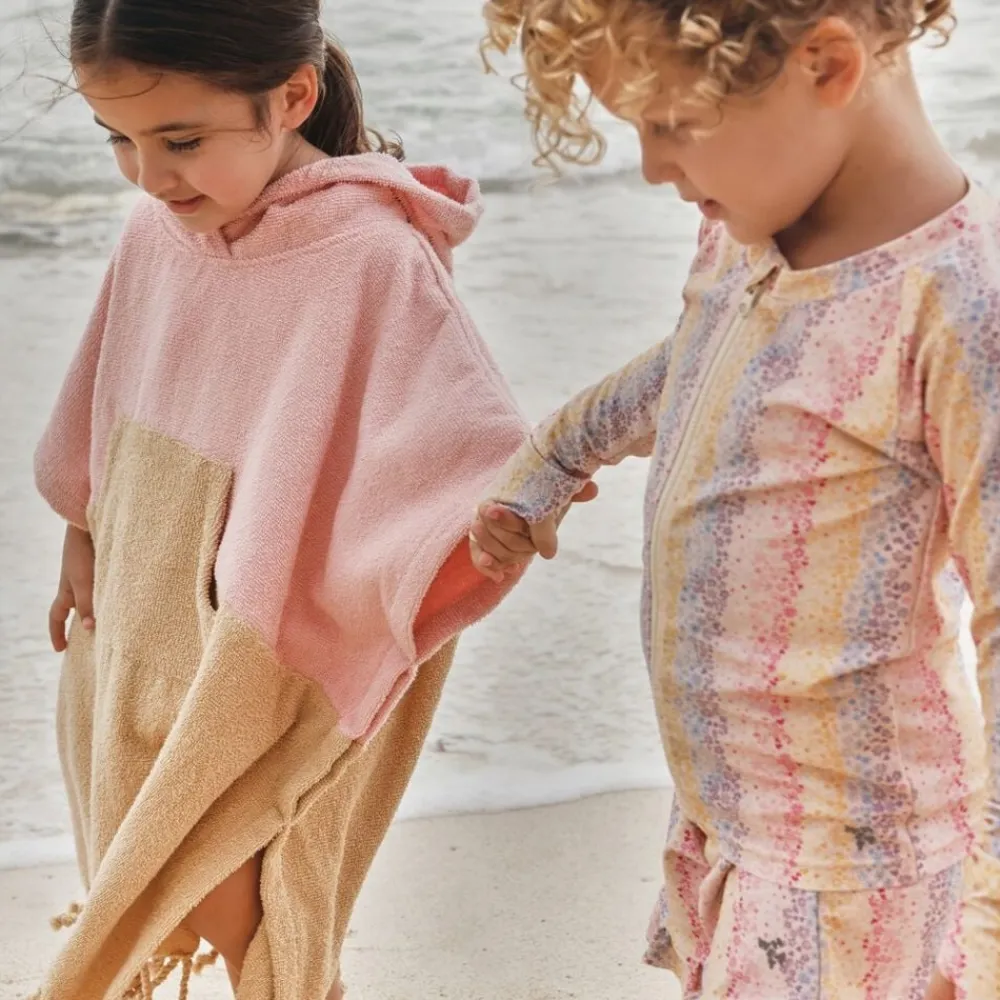 Langærmet Bade T-shirt Ada>Wheat Outlet