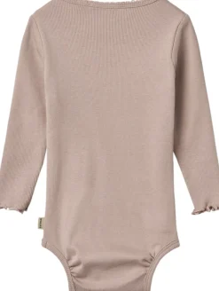 Børn Wheat Langærmet Rib Body Regitze