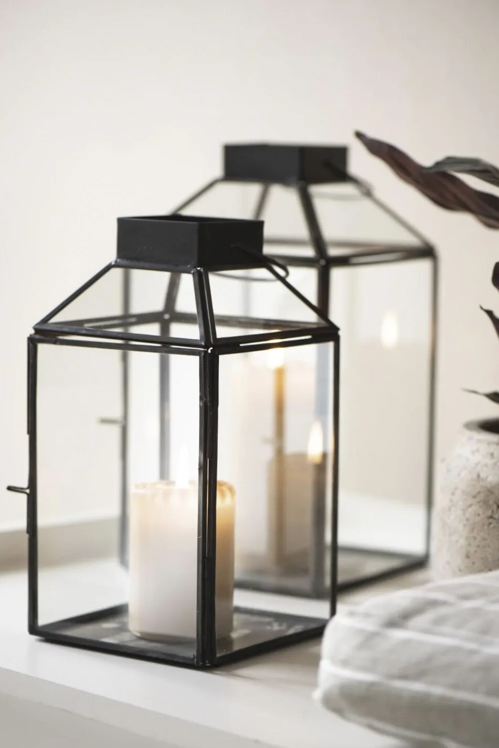 Ib Laursen Lanterne Norr skrå glastop