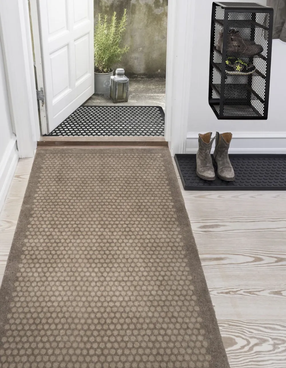 Tica Copenhagen Løber 90x200 cm, dot sand/beige