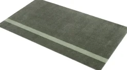 Løber, 67x120 cm, stripe vertical lysgrøn/støvet grøn><noscript><img width=