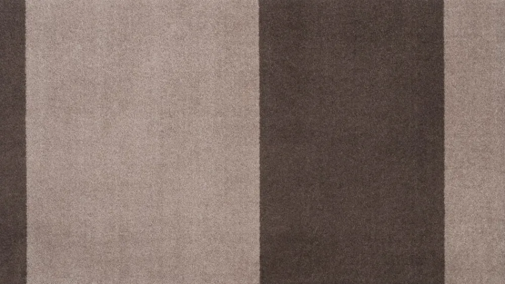 Tica Copenhagen Løber, 67x120 cm, stripes-horizon sand/brun
