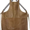 Læderforklæde Suspender Serie Apron Vintage Camel>DutchDeluxes Online