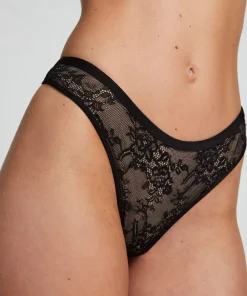 Hunkemöller LEA LACE STRING R Black New