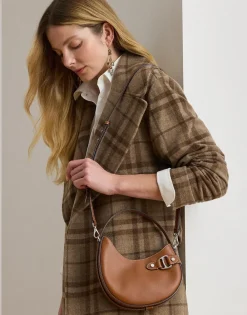 Leather Small Tasha Crossbody Bag>Lauren Ralph Lauren Discount