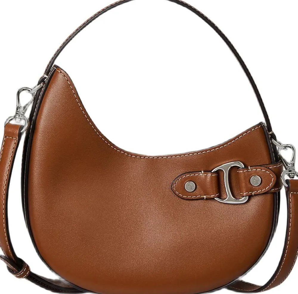 Leather Small Tasha Crossbody Bag>Lauren Ralph Lauren Discount