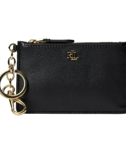Lauren Ralph Lauren Leather Zip Card Case Sort Discount