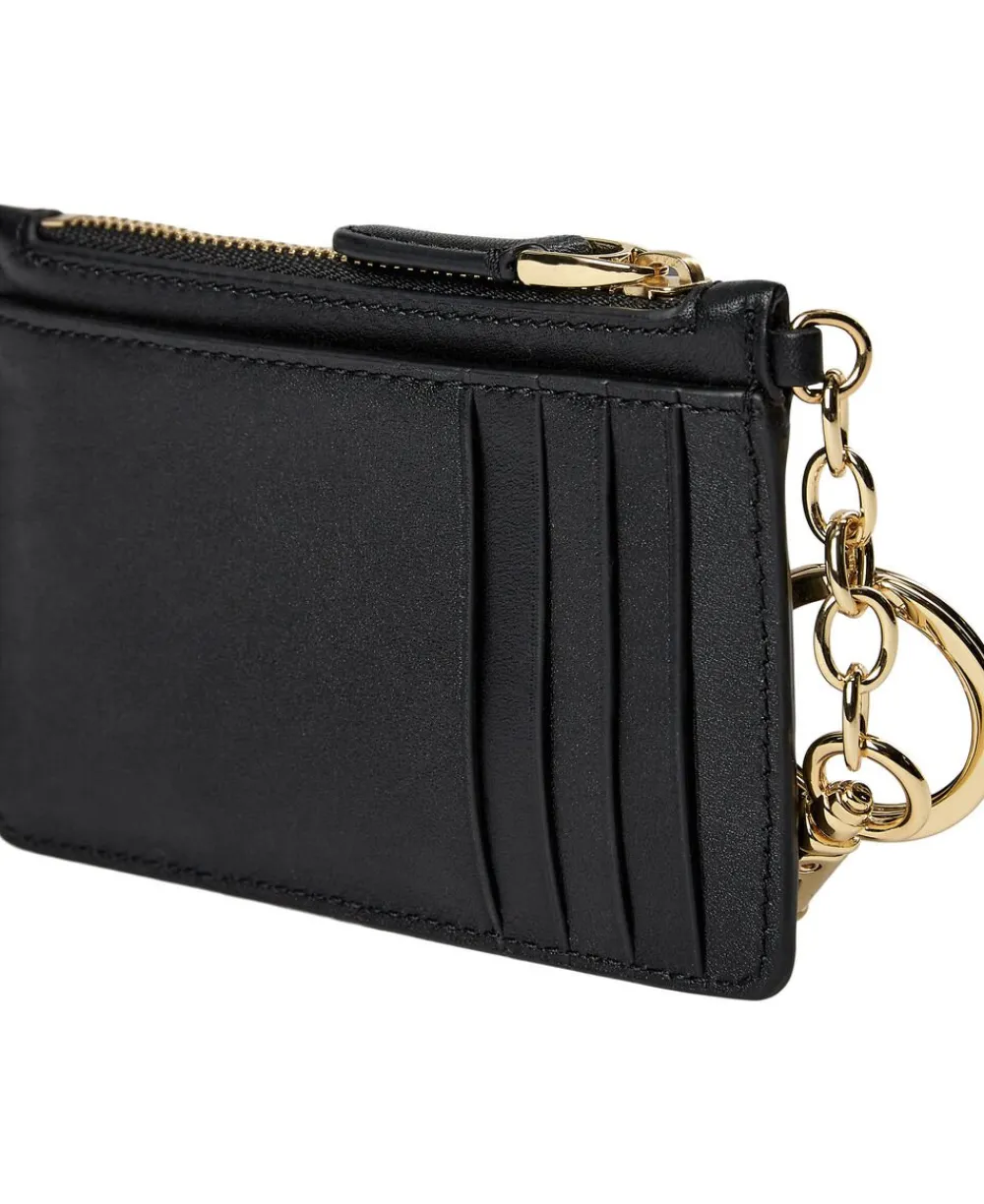 Lauren Ralph Lauren Leather Zip Card Case Sort Discount
