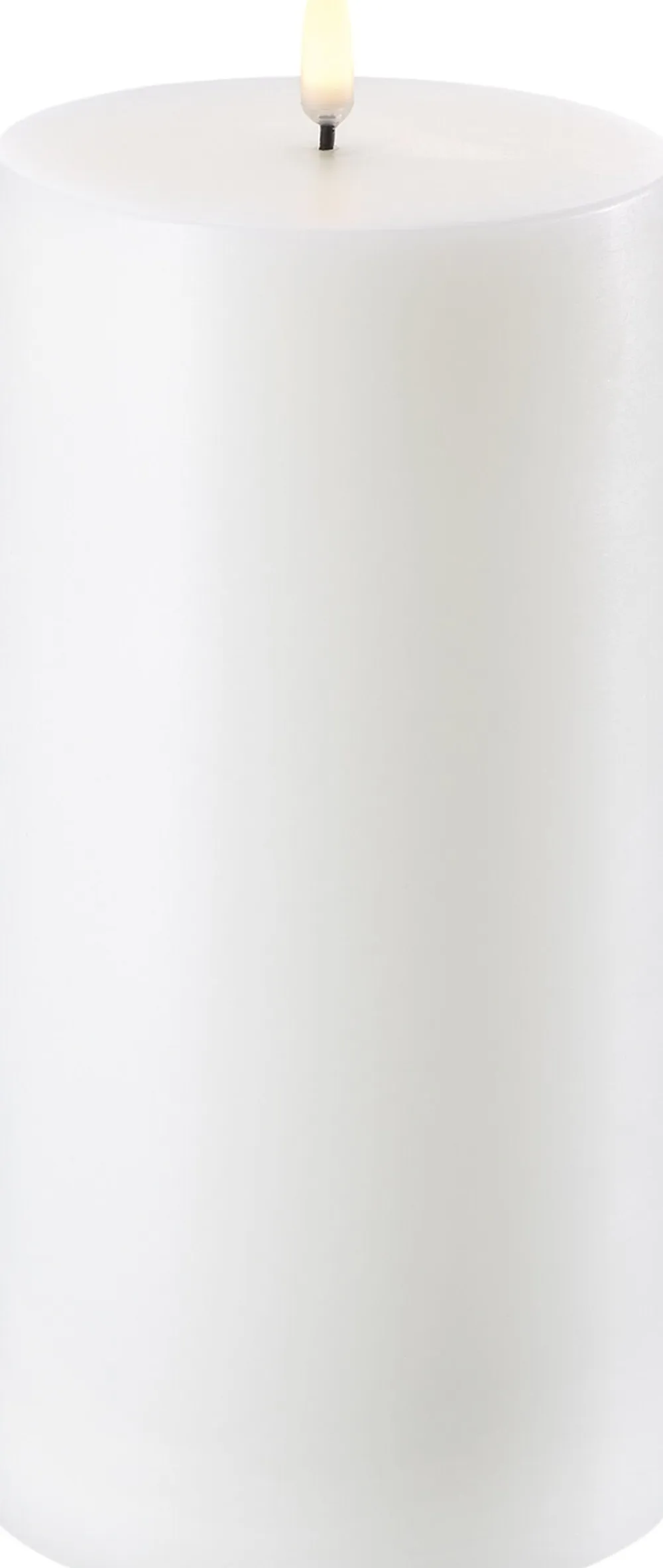 LED Pillar Candle - Nordic White - 10,1 x 20 cm>Uyuni