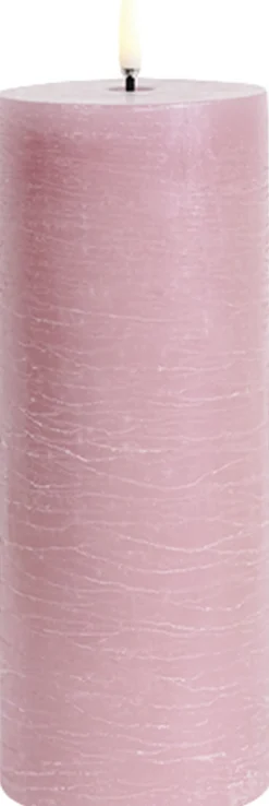 LED pillar candle, Dusty rose>Uyuni Discount