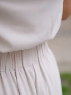 Neo Noir Lenni Skirt Ivory New