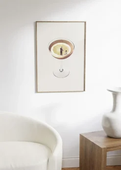 Poster & Frame Leon Maarten - My drink needs a drink