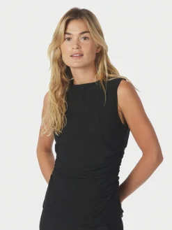 Neo Noir Liblana Mesh Top Black New